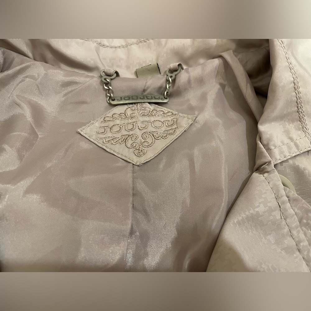 🔥Host Pick🔥 Jou Jou Ruffle Trim Waterproof Trench Jacket - Picture 7 of 7